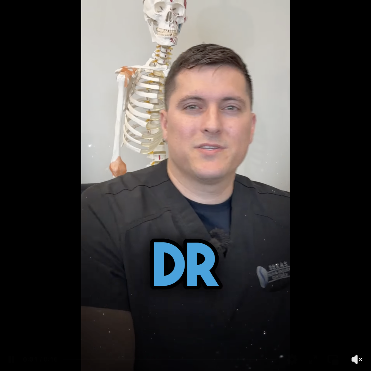 Video ad still: Dr. Jorge explaining why a proper accident evaluation matters